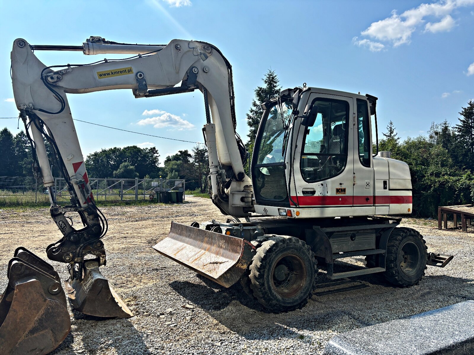 Liebherr A 311 LITRONIC KOPARKA KOŁOWA 2012R | KOMATSU PW 98 - 11
