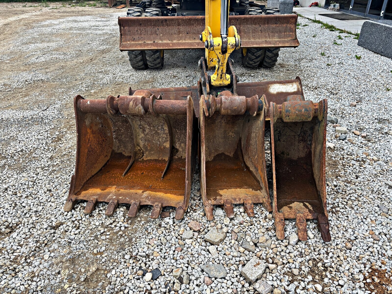 Yanmar B95W KOPARKA KOŁOWA 2020R. MTH: 2614 | KOMATSU PW 98 - 11
