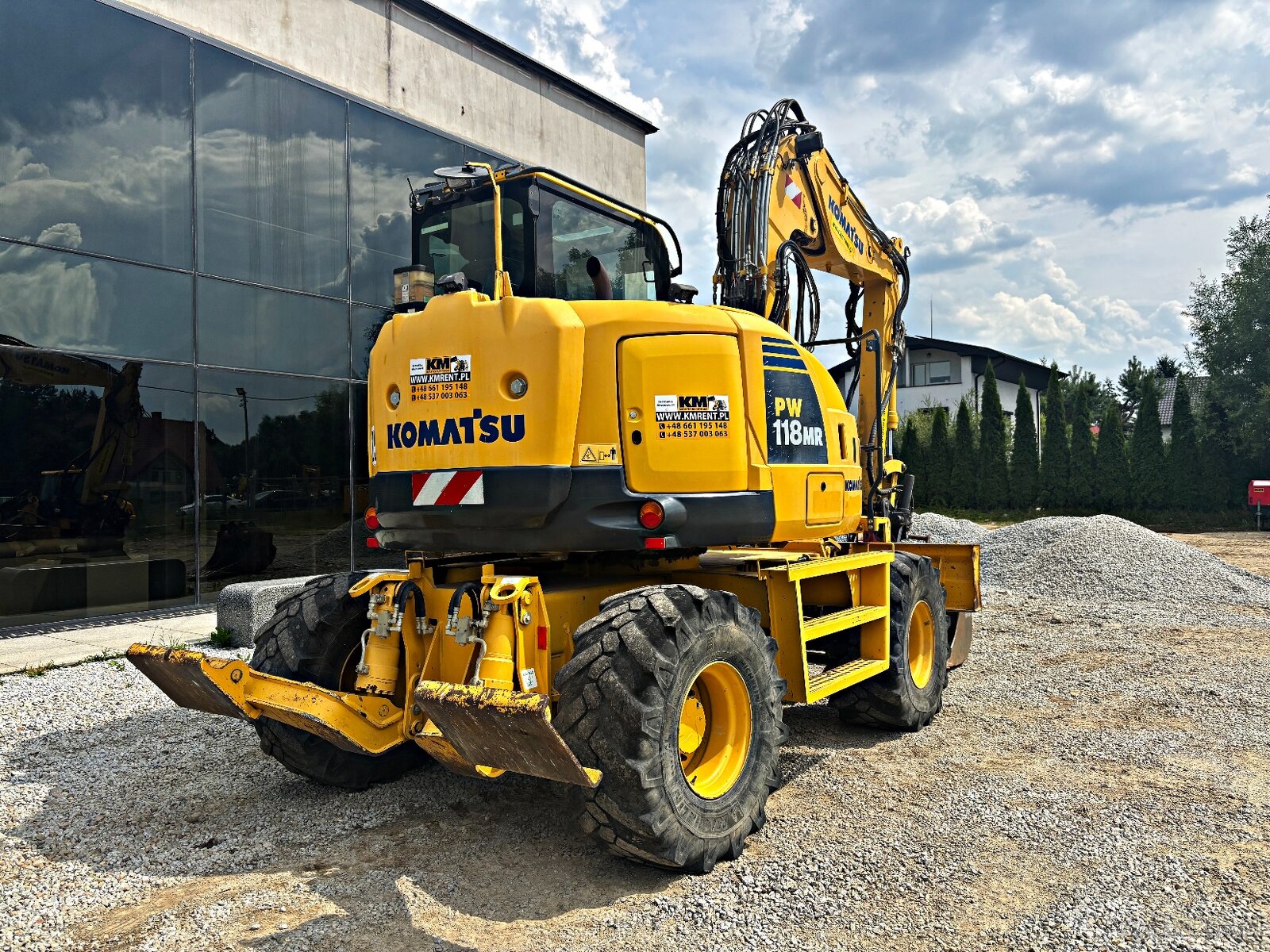 Komatsu PW 118 MR-8 KOPARKA KOŁOWA ROTOTILT 2017R | LIEBHERR - 11