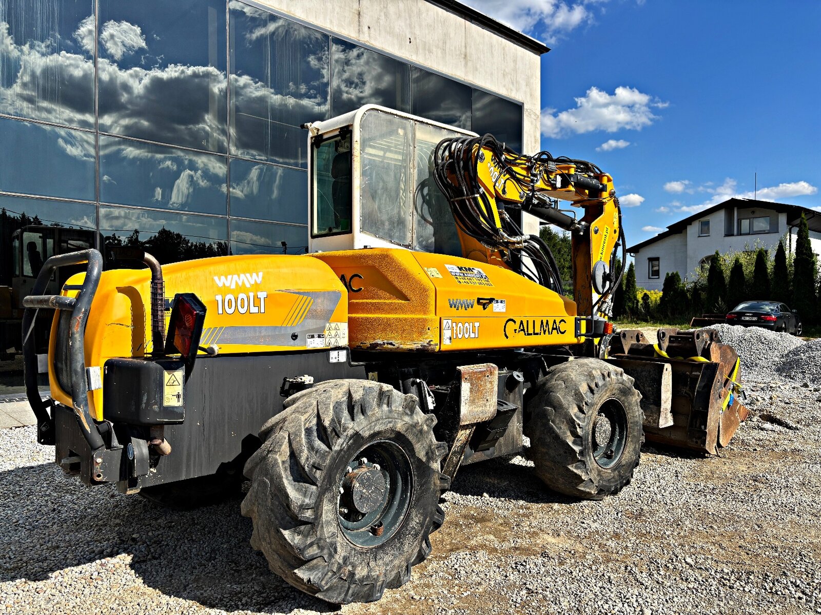 GALLMAC WMW 100LT KOPARKA KOŁOWA 2012R | KOMATSU PW 98, 110, - 11