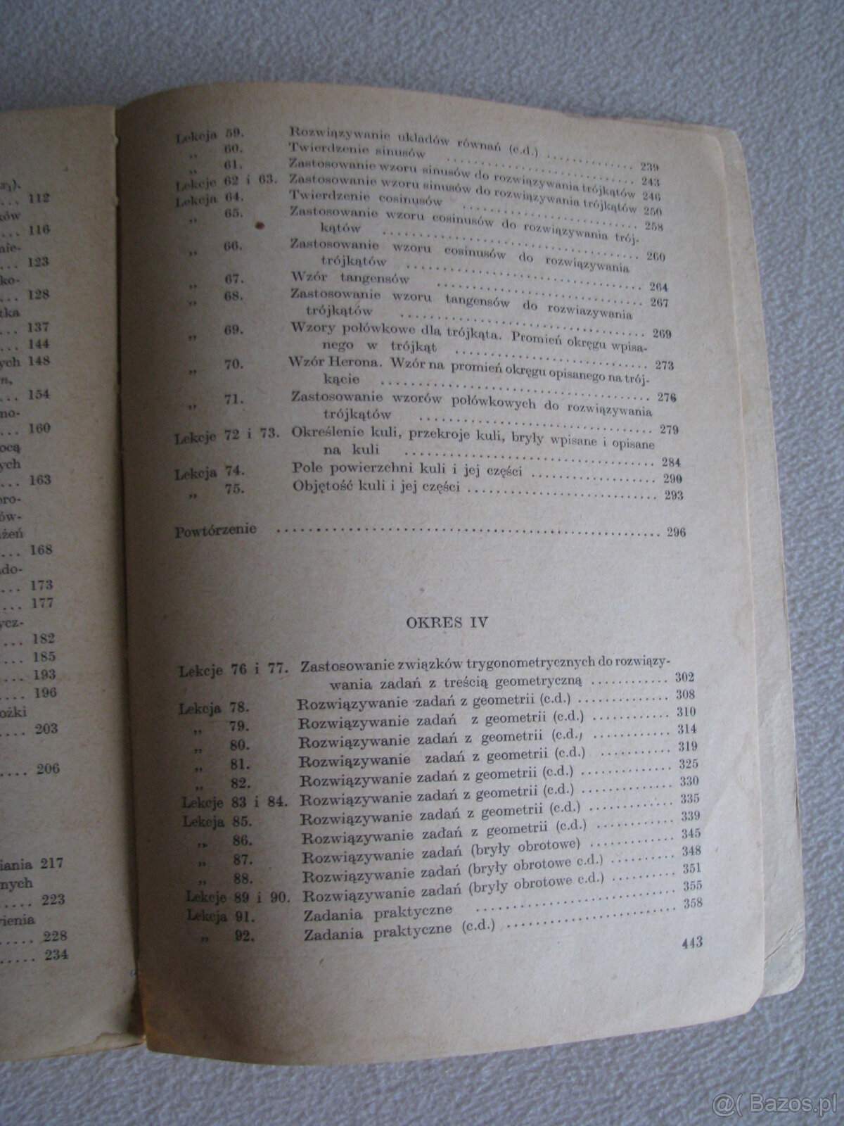 Matematyka – Lipczyński, Olczak – podręcznik IX kl koresp LO - 11