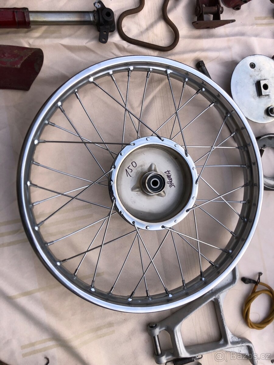 Jawa 250 Pérák FJ 1947 – silnik po remoncie kapitalnym - 11
