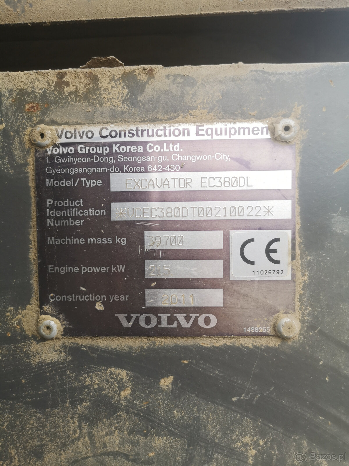 Volvo EC 380 Szczypce do wyburzen Koparka gasienicowa - 11