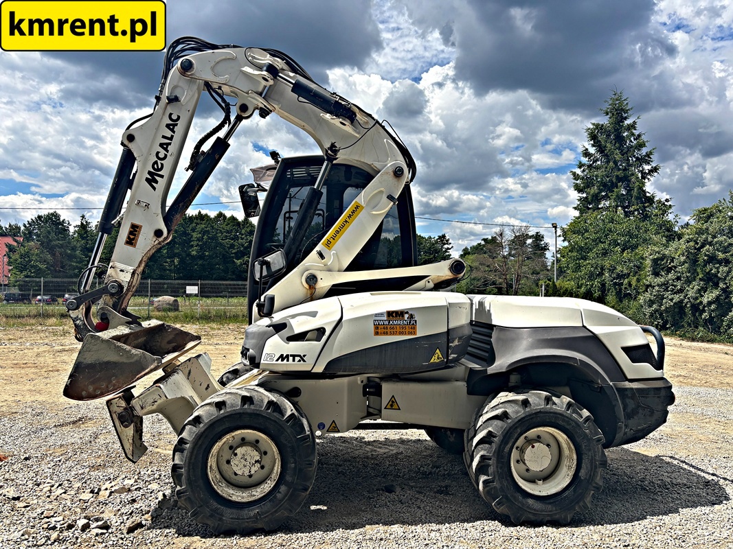 MECALAC 12 MTX KOPARKO-ŁADOWARKA 2016R - 11