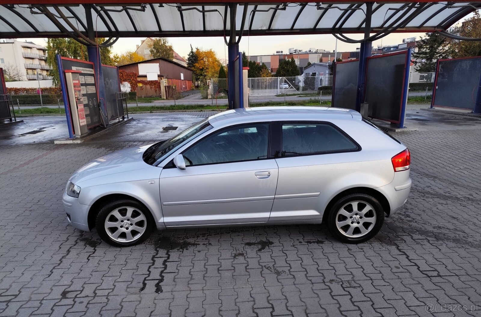 Audi A3 1.9 Tdi 105 KM 3 drzwiowe srebrny - 11