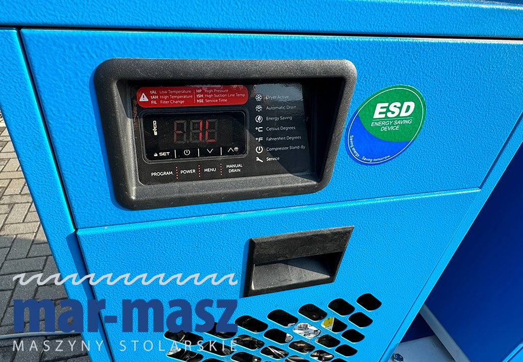 Sprężarka śrubowa GUDEPOL typ SMART-3G 11/10 zbiornik 500l - 11