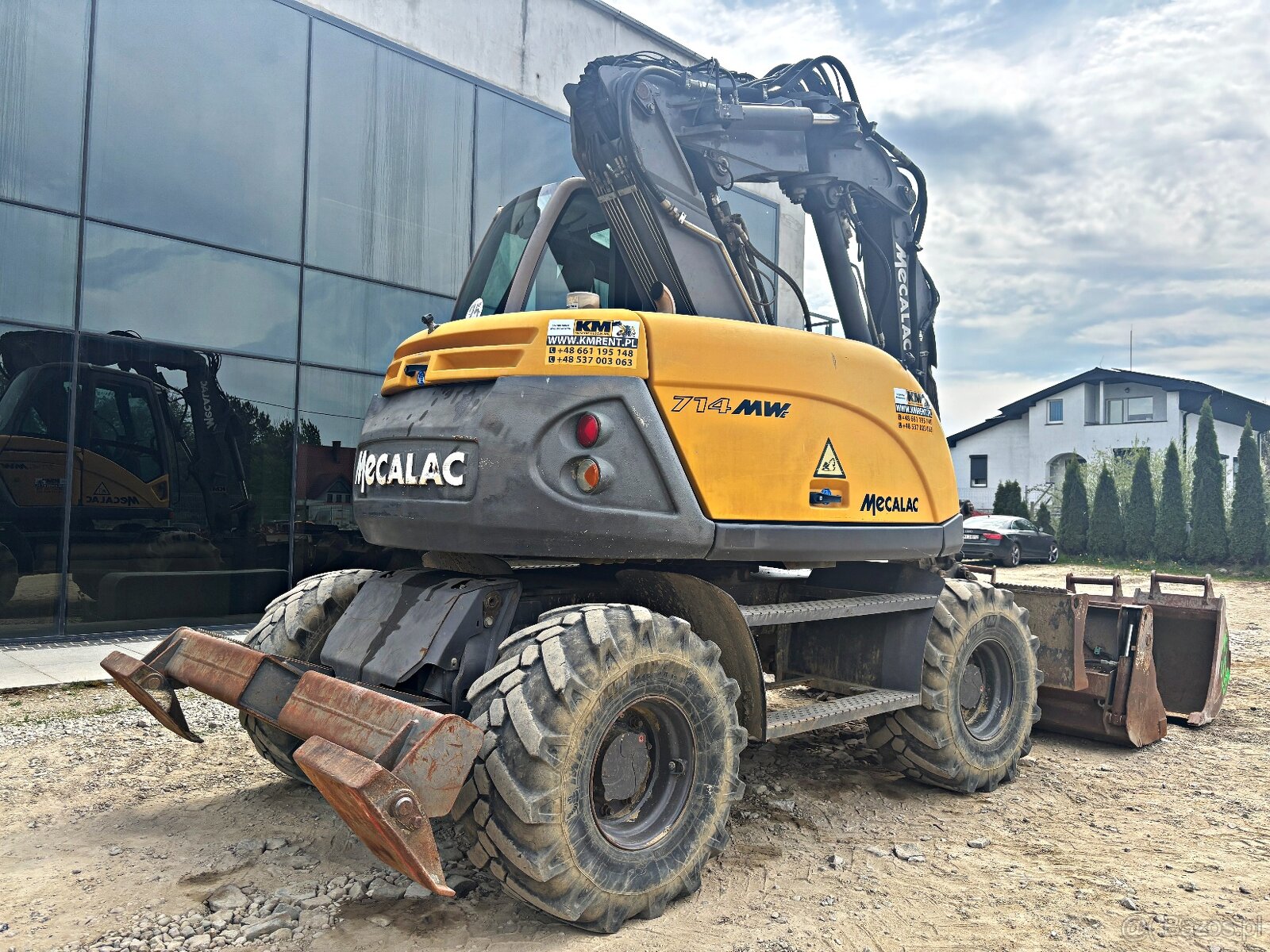 MECALAC 714 MW KOPARKA KOŁOWA 2012r. | MECALAC 12 MTX MXT 15 - 11