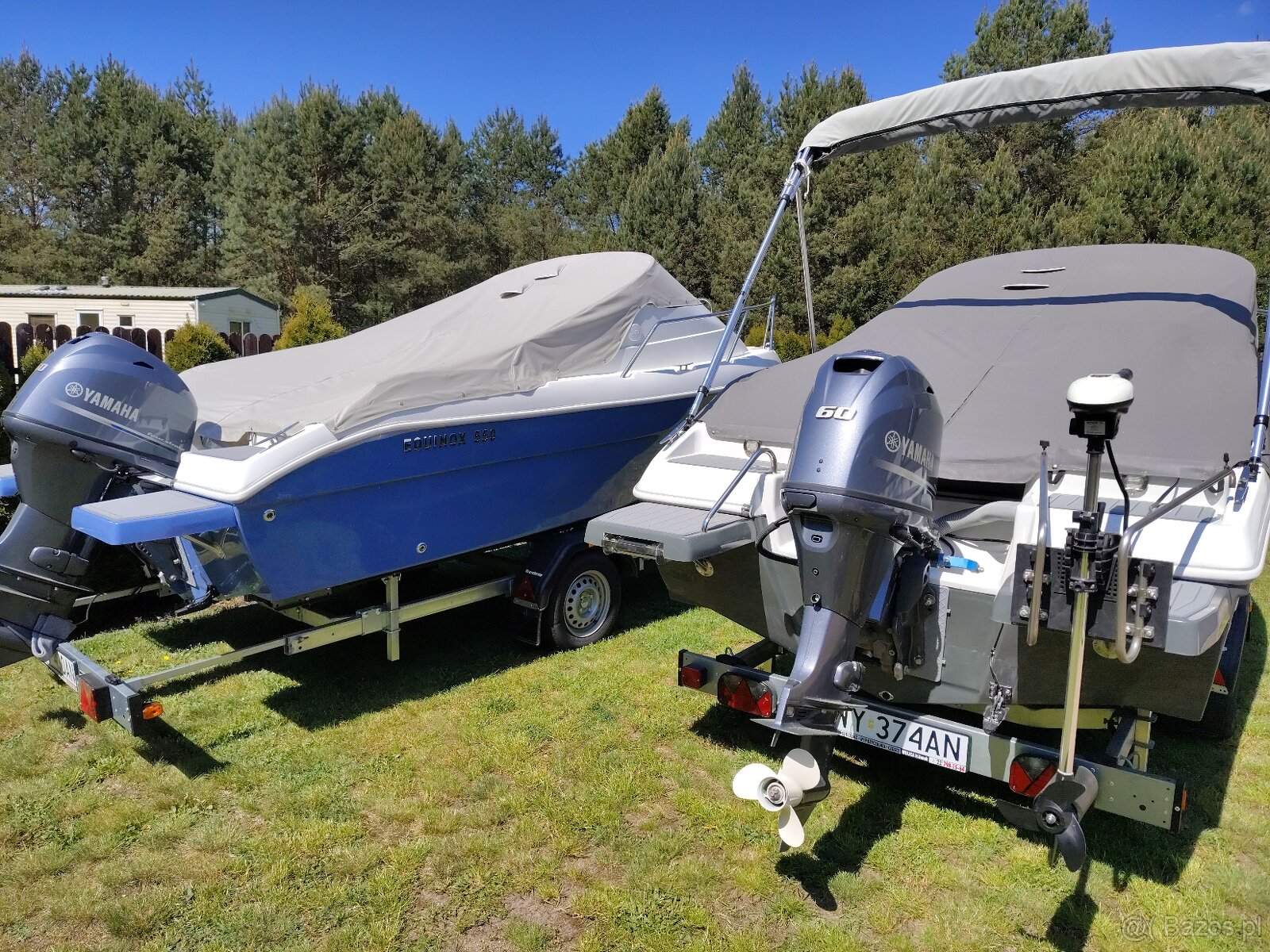 Motorówka SCALAR 525+YAMAHA 60KM+Przyczepa BRENDERUP-FV23% - 11