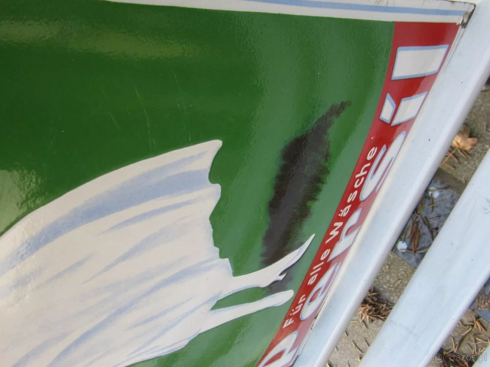 Stary szyld emaliowany Persil, 40x60 cm, w bardzo dobrym sta - 11