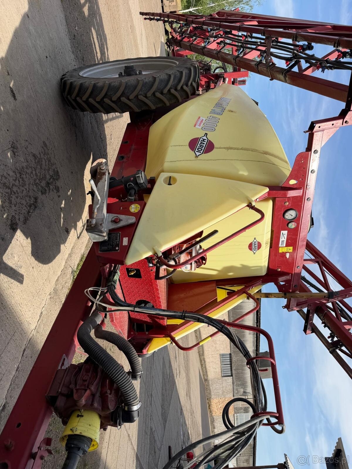 Opryskiwacz Hardi Navigator 4000 beczka 4000 litrów szerokoś - 11