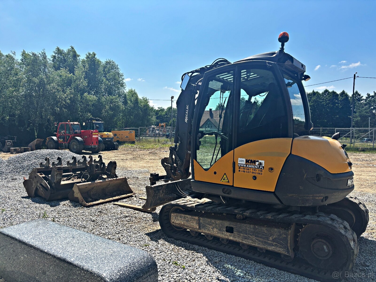 Mecalac 8 MCR MINI-KOPARKA 2019R | MECALAC 6 MCR, JCB 8065 8 - 11