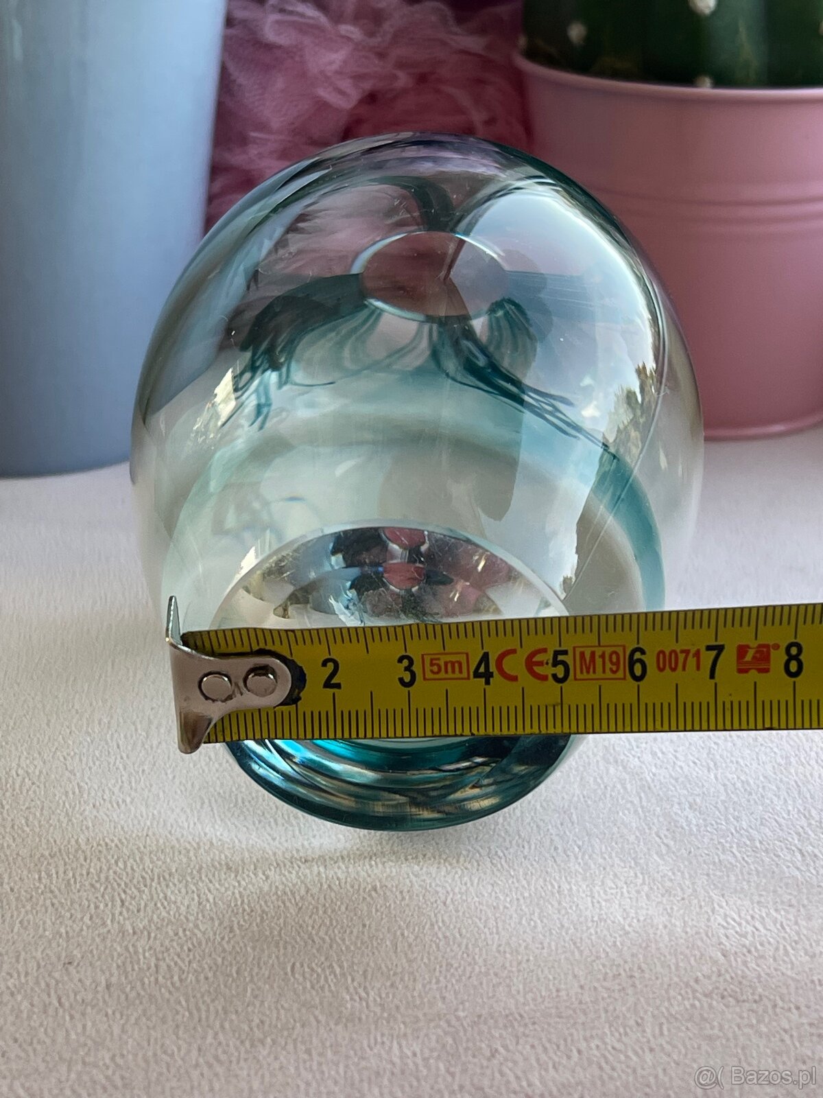 Szklany wazon szkło artystyczne kolekcjonerskie - 11