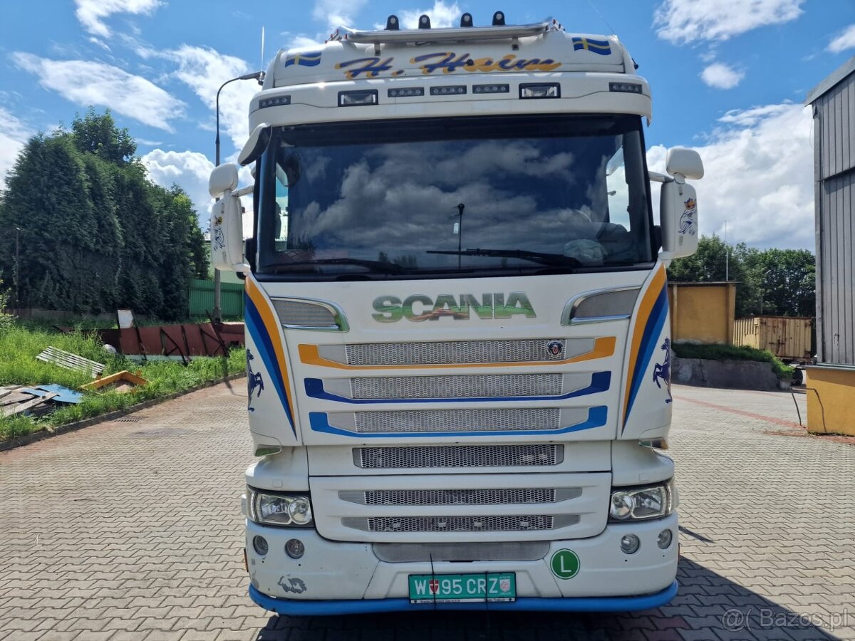 Scania R 560 do drewna do lasu - 11