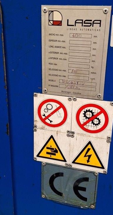 prasa LE 400 C - komplet. linia - 11