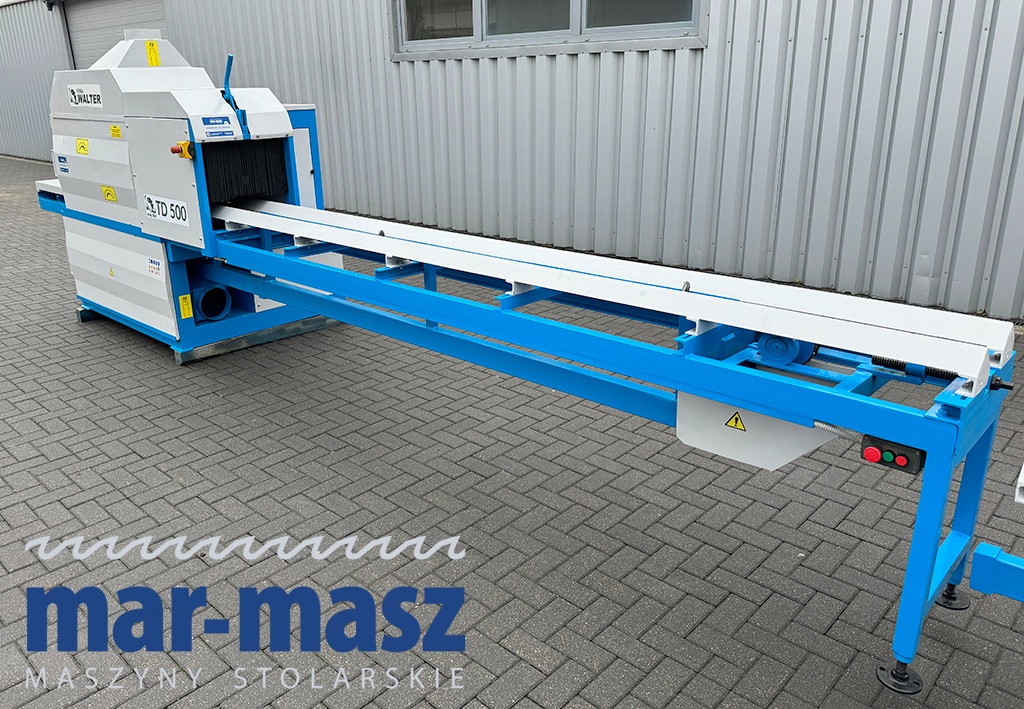 Trak tarczowy dwuwałowy WALTER TD 500 - 11