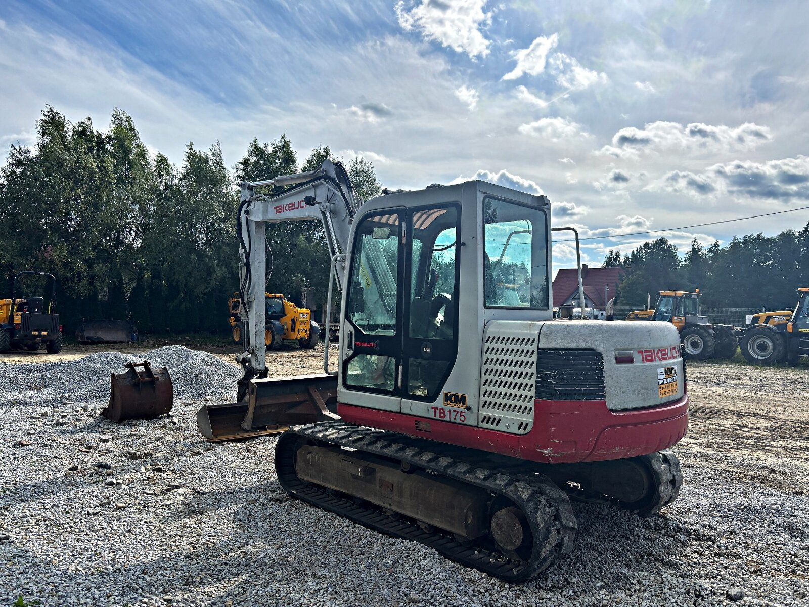 Takeuchi TB 175 MIDI-KOPARKA 2008R | Kubota KX080-3, KX080-4 - 11