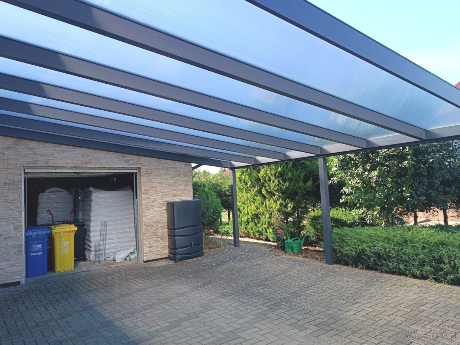 Wiata carport aluminiowe zadaszenie na samochód - 11