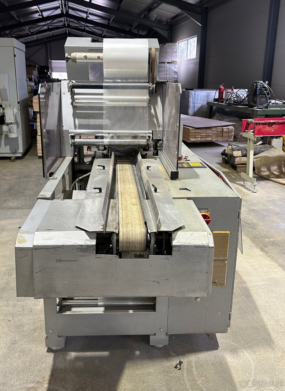 Automat BECK do pakowania w folię + tunel + paleta folii - 11