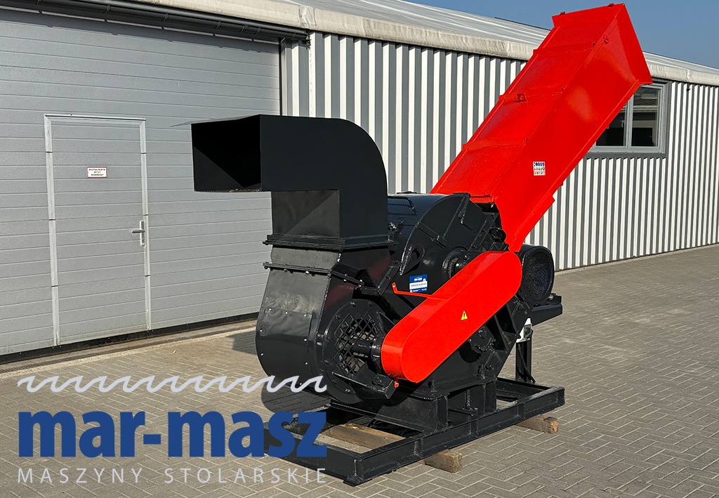 Rębak / Rozdrabniacz do drewna bębnowy - 11