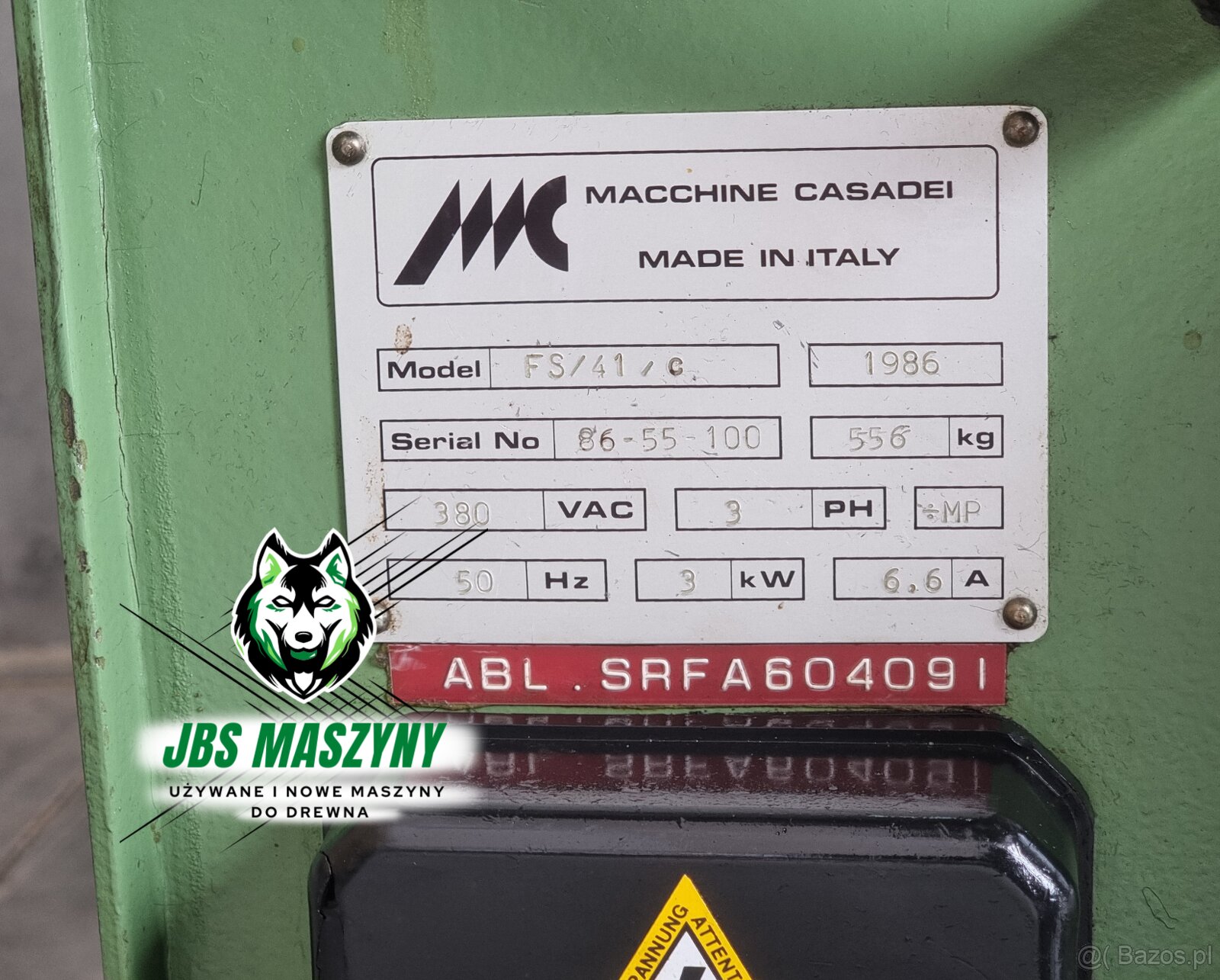 Wyrówniarko Grubościówka CASADEI FS 41 - 11