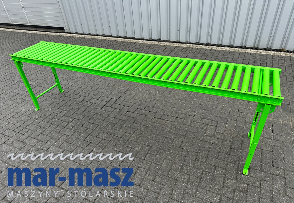 Stół rolkowy przenośnik rolki, regulowany - 11