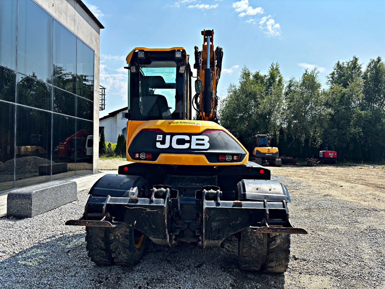 JCB HD110WT 4F KOPARKA KOŁOWA HYDRADIG POWERTILLT 2018R | LI - 11