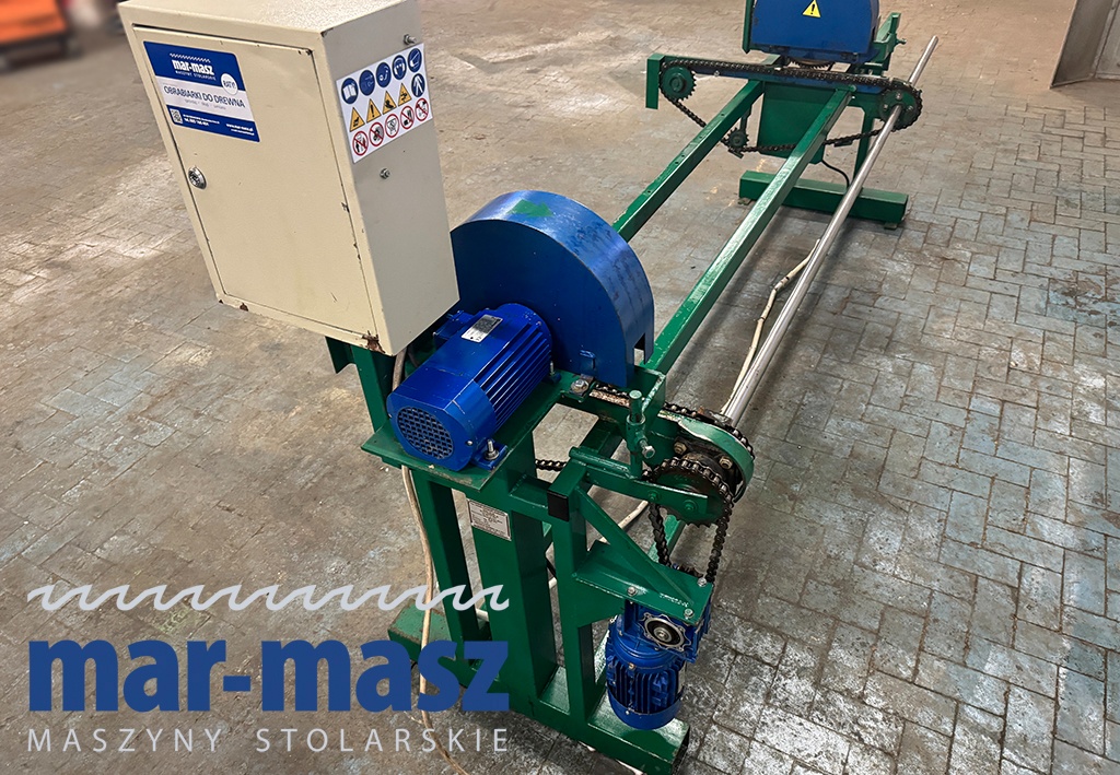 Obrzynarka dwu piłowa poprzeczna do drewna O2p-315 - 11