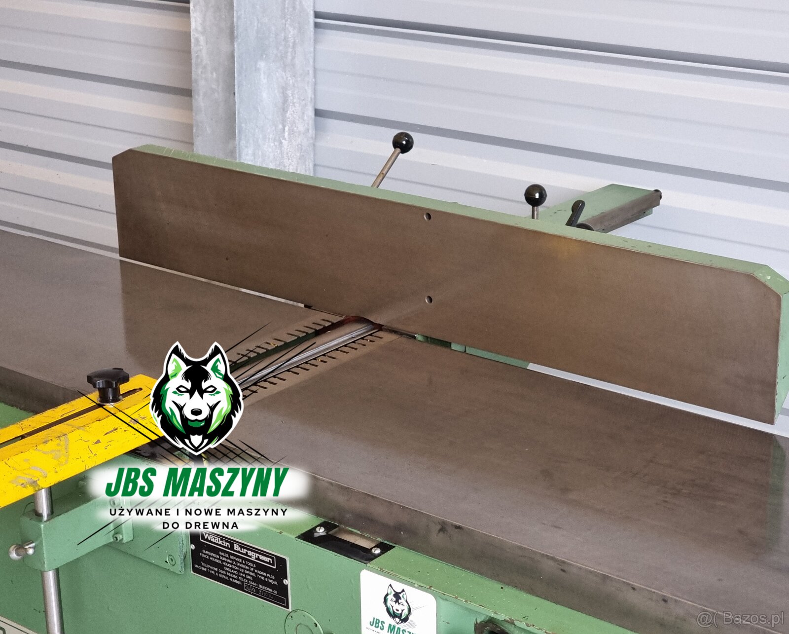 Strugarka wyrówniarka heblarka WADKIN 400 - 11