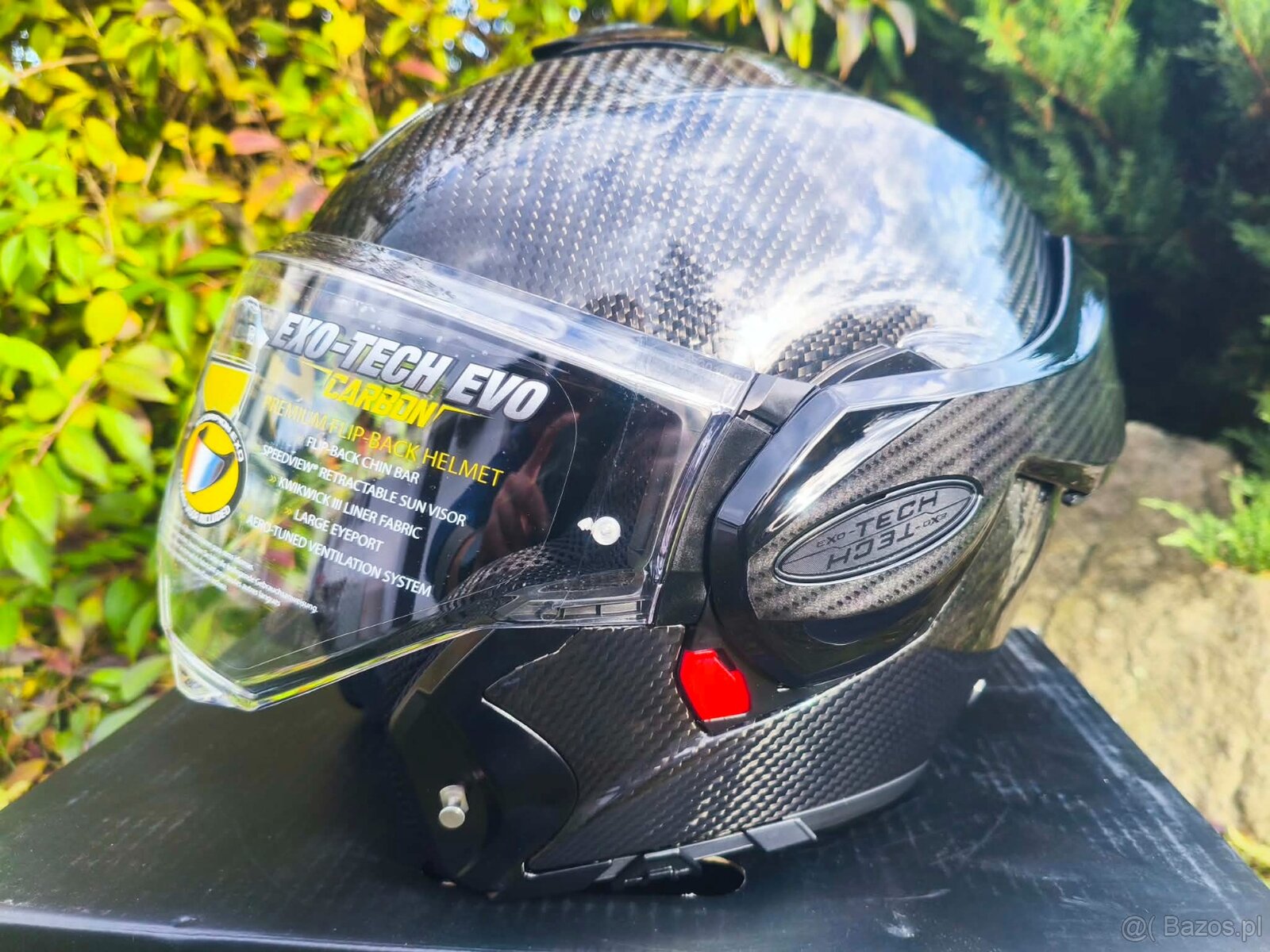 Kask Scorpion Exo Carbon Flip-Up. Różne rozmiary. Nowy - 11