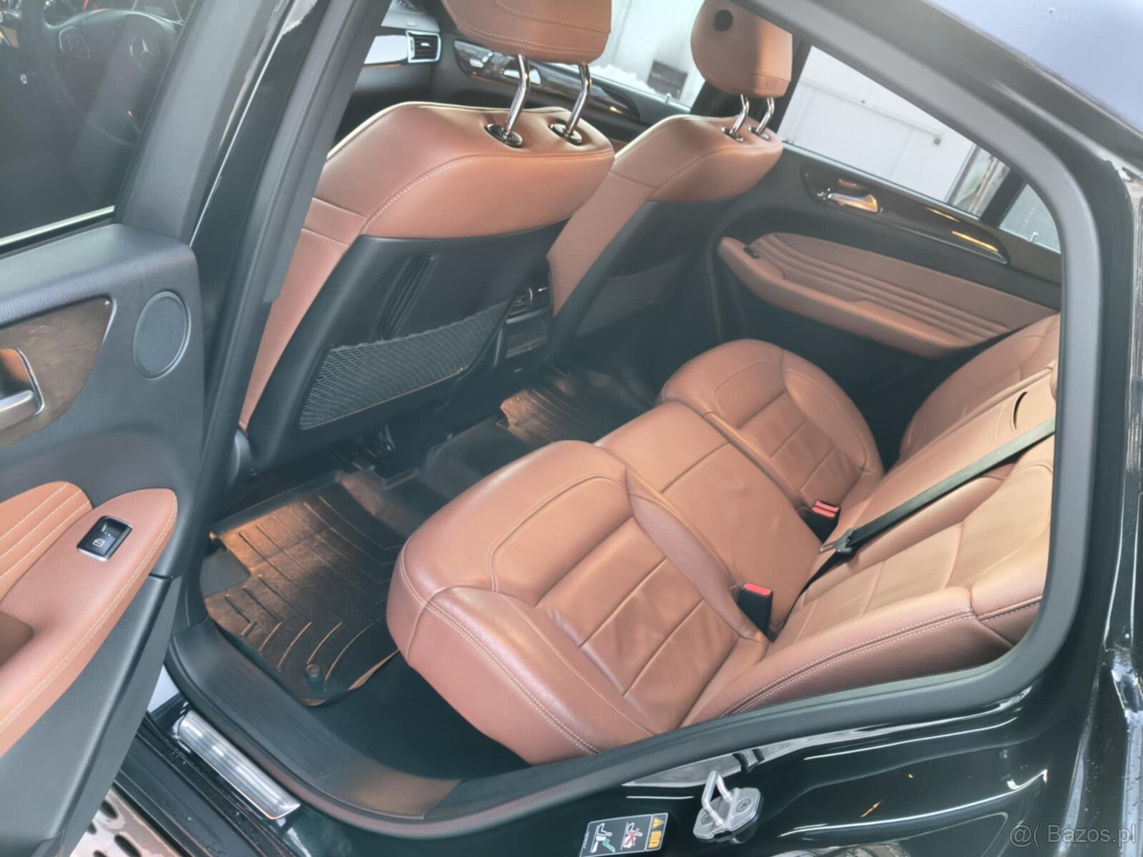 GLE 3.0 CDI COUPE 4-MATIC STAN BDB BRĄZOWA SKÓRA - 11