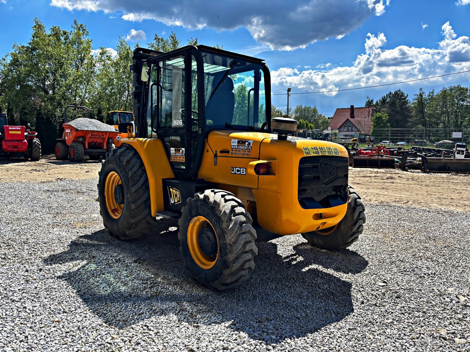 JCB 926 WÓZEK WIDŁOWY 2012R. MTH:1894 | JCB 930 MANITOU MSI - 11