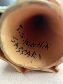 Giuseppe Silecchia Włochy figurka ceramiczna Unikat - 11