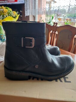 Buty męskie skórzane motocyklowe - 11