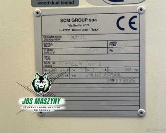 Frezarka dolnowrzecionowa SCM Formula T60I | Uchył wrzeciona - 11