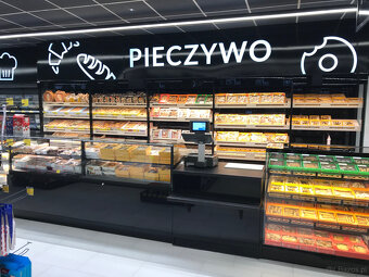 Meble do sklepu spożywczego mięsnego Piekarniczego cukierii - 11