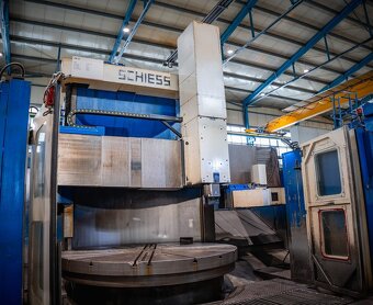 SCHIESS GmbH 3 DKE 280 - Tokarka karuzelowa Jednostojakowa - 11