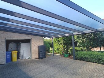 Wiata carport aluminiowe zadaszenie na samochód - 11