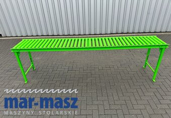 Stół rolkowy przenośnik rolki, regulowany - 11
