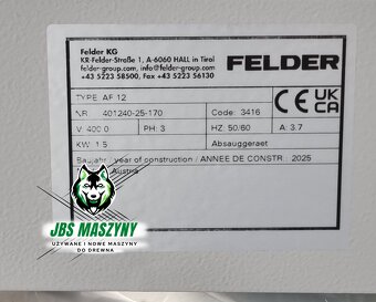 NOWE Odciągi Trocin/ Wentylator/ Felder AF 14 /AF 12/ DWA MO - 11