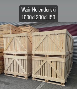 SKRZYNIOPALETY uniwersalne 1200X1000X900 na warzywa. OFERTY - 11