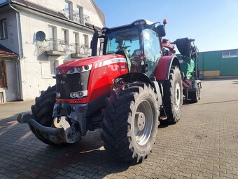 Rębak Jenz 582 z Ciągnikiem Massey Ferguson 8680 - 11