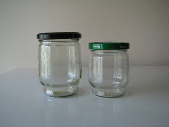Słoiki, słoiczki z nakrętkami - na przetwory domowe - 11