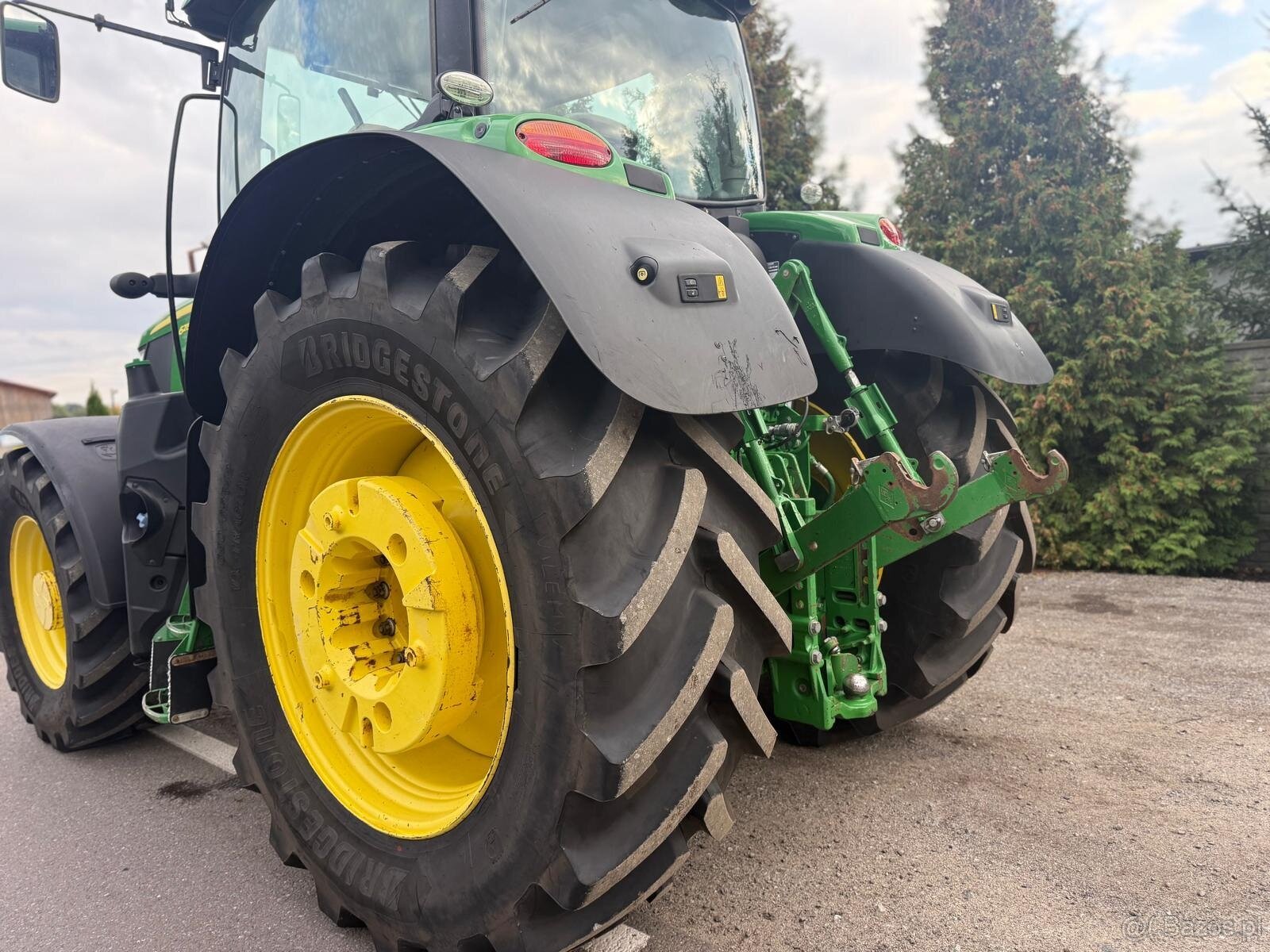 Ciągnik rolniczy John Deere 6215 7600mth rok 2017 GPS opony - 12