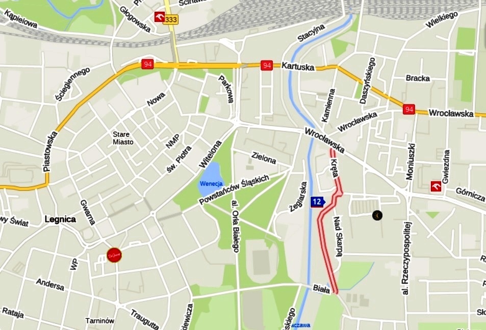 Działka budowlana do wynajęcia/dzierżawy w centrum Legnicy - 12