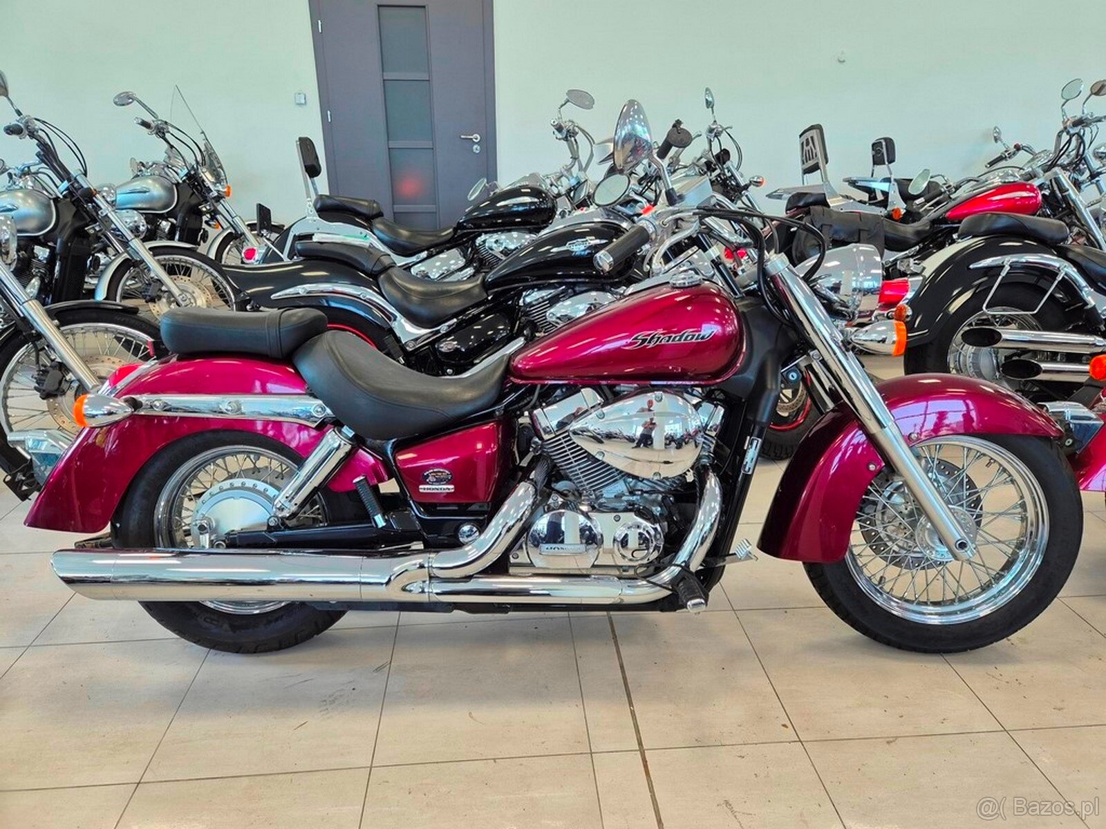 honda vt 750 shadow 2007 17000 km zaruka gwarancja - 12