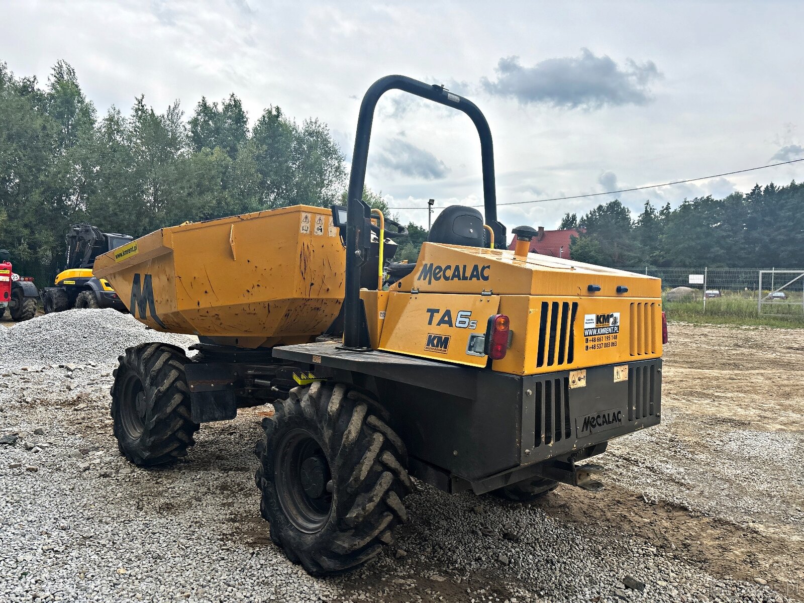 Mecalac TA6S WOZIDŁO 2019R | Wacker Neuson DV60, DW60, Thwai - 12