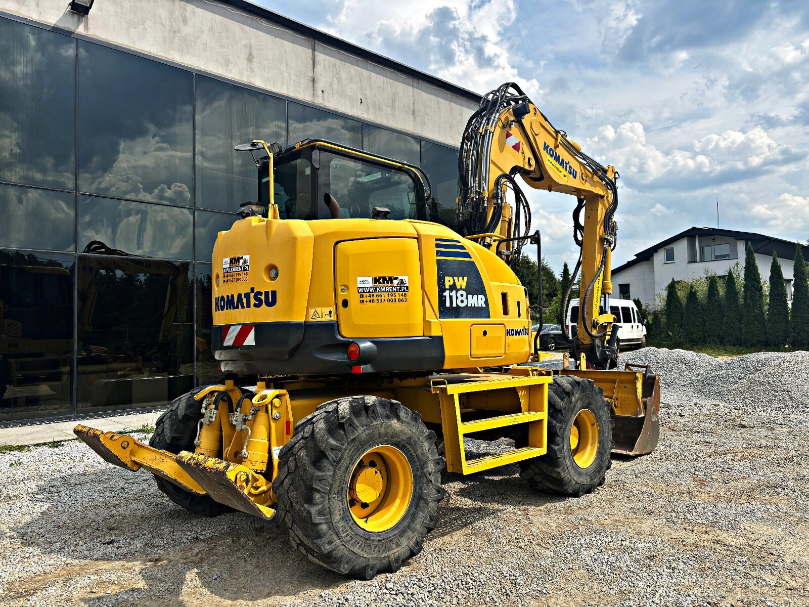 Komatsu PW 118 MR-8 KOPARKA KOŁOWA ROTOTILT 2017R | LIEBHERR - 12