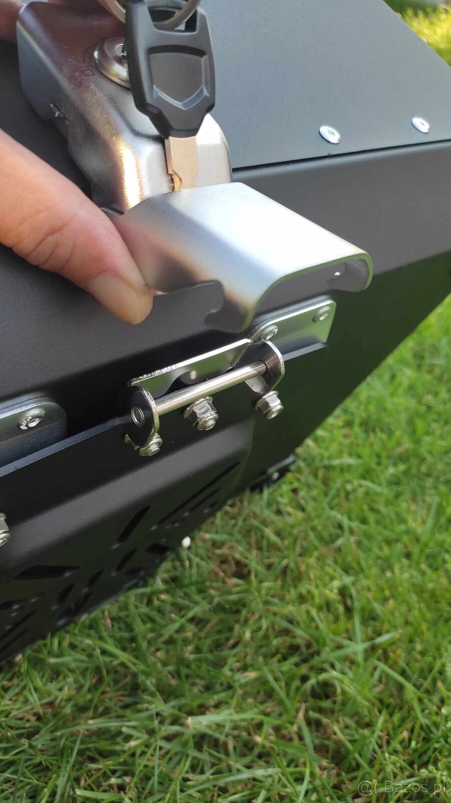 Aluminiowy bagażnik motocyklowy(Top Case). Pojemność 65 - 12