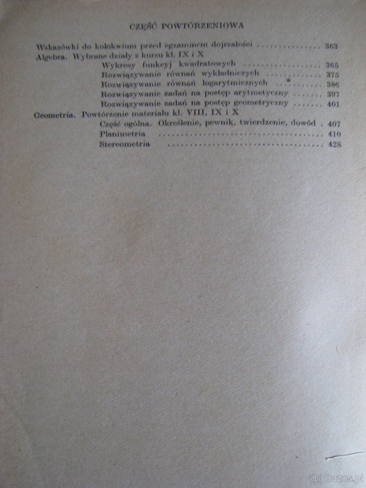 Matematyka – Lipczyński, Olczak – podręcznik IX kl koresp LO - 12