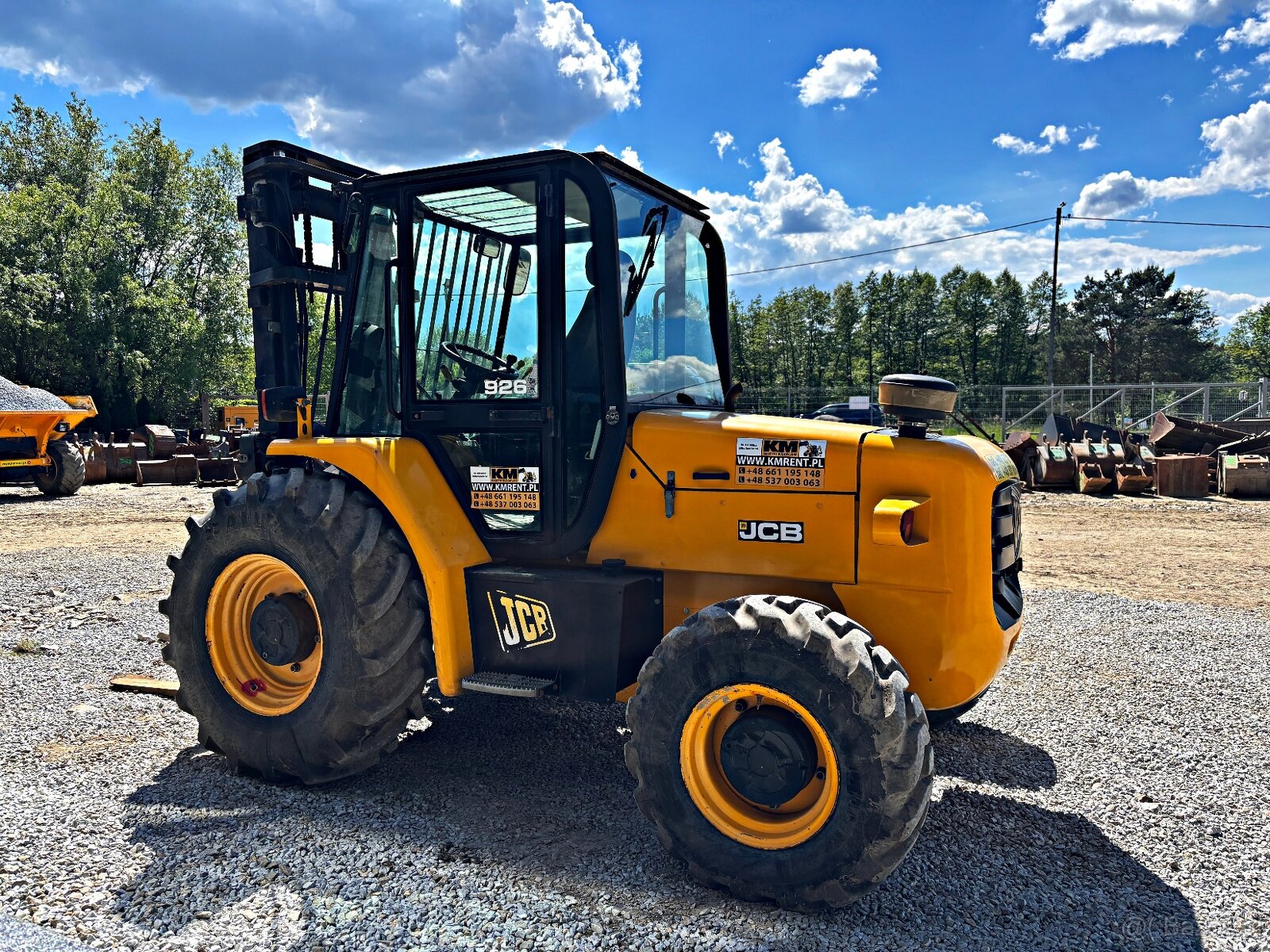 JCB 926 WÓZEK WIDŁOWY 2012R. MTH:1894 | JCB 930 MANITOU MSI - 12